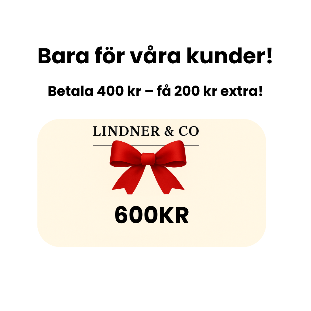 Presentkort - 600kr