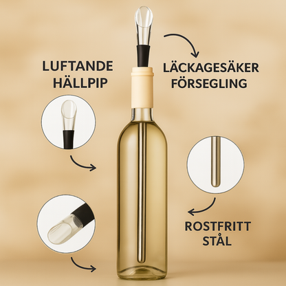 Vinkylare - Slipp ljummet vin