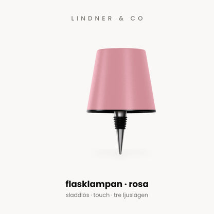 Flasklampan rosa