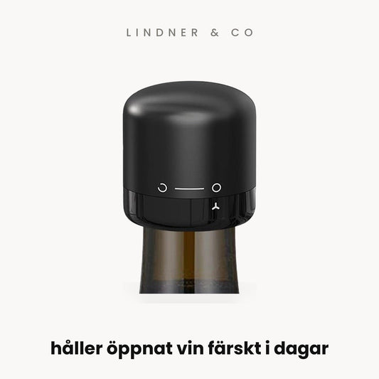 Vinförslutaren – håller öppnat vin färskt i dagar